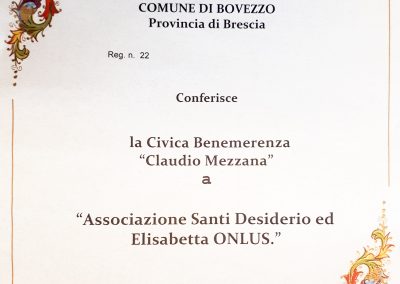 Consegna Benemerenza